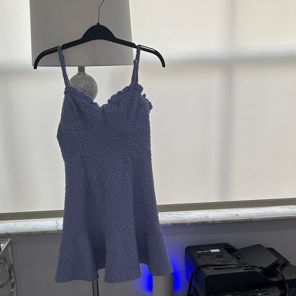 Lush Lavender Textured Dress